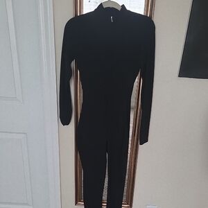 Black Long Sleeve Jumpsuit
